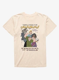 Disney The Hunchback Of Notre Dame Three Cheers Quasimodo Mineral Wash T-Shirt
