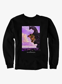 Disney The Hunchback Of Notre Dame Quasimodo Gargoyle Picture Sweatshirt