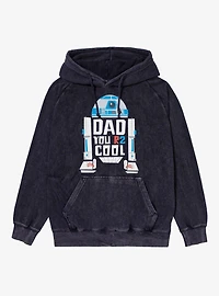 Star Wars Dad You R2 Cool R2-D2 Mineral Wash Hoodie