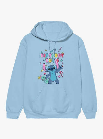 Disney Lilo & Stitch Birthday Cutie Confetti Wave Hoodie