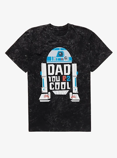 Star Wars Dad You R2 Cool R2-D2 Mineral Wash T-Shirt