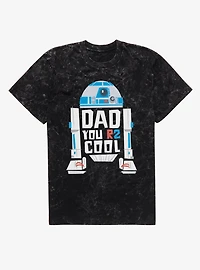 Star Wars Dad You R2 Cool R2-D2 Mineral Wash T-Shirt