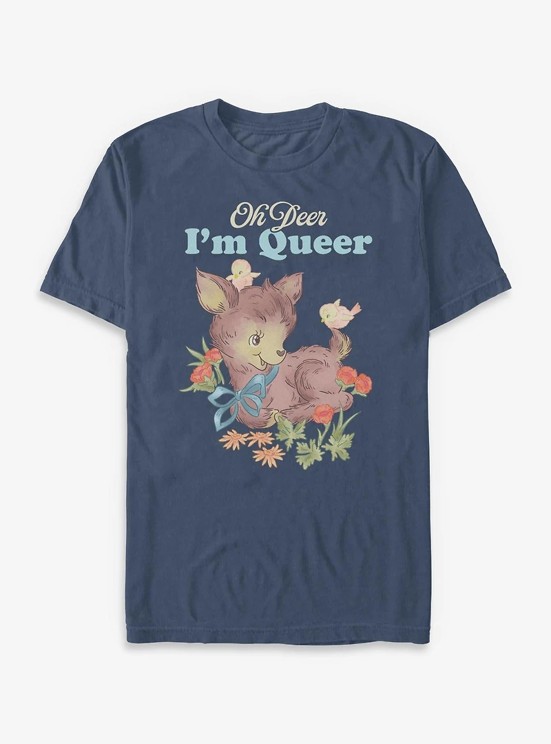 Queer Deer Garment Dye T-Shirt BoxLunch Exclusive