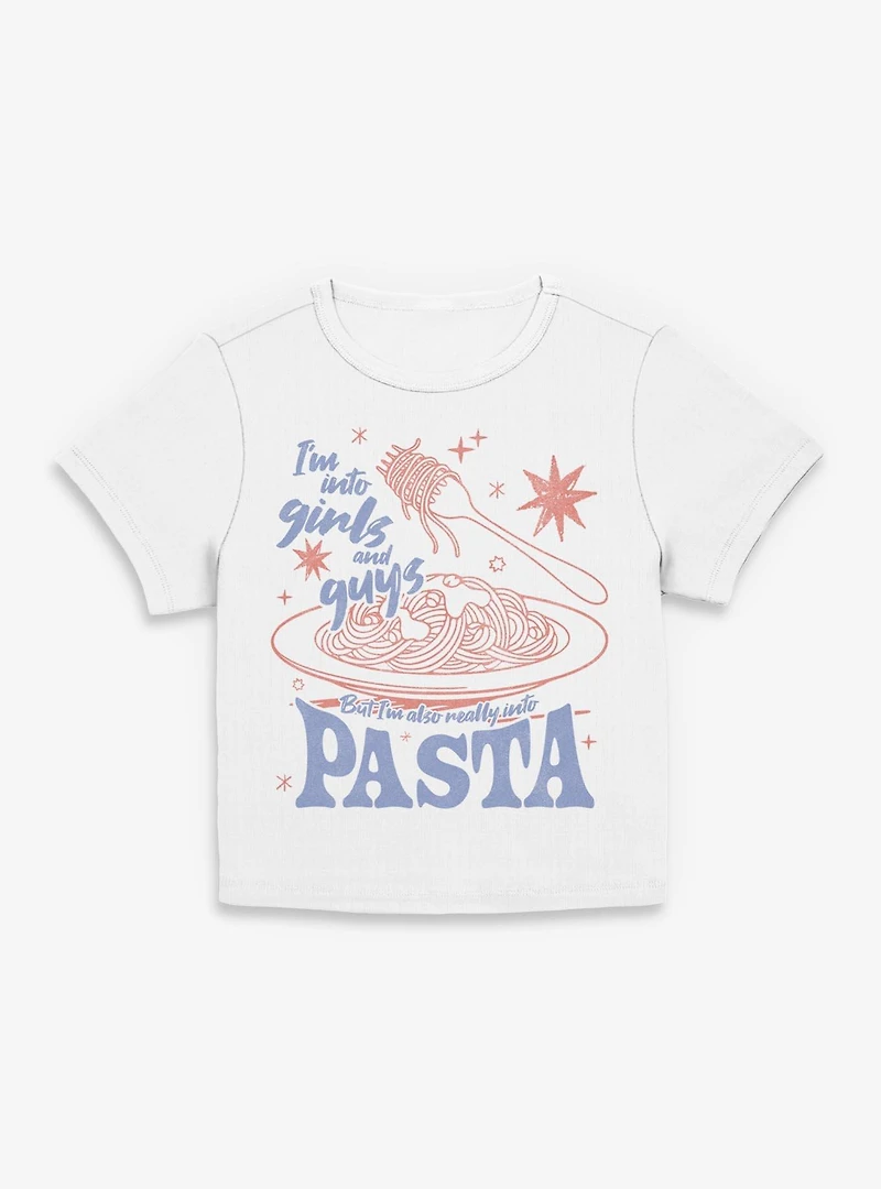 Really Into Pasta Womens Baby T-Shirt BoxLunch Exclusive