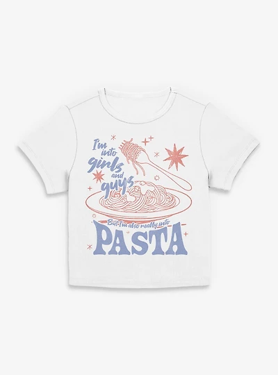 Really Into Pasta Womens Baby T-Shirt BoxLunch Exclusive
