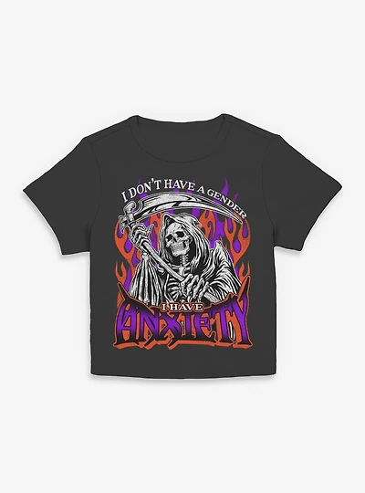 I Don't Have A Gender Anxiety Womens Baby T-Shirt BoxLunch Exclusive