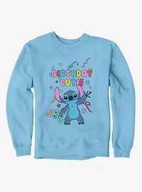 Disney Lilo & Stitch Birthday Cutie Confetti Wave Sweatshirt