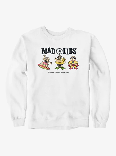 Mad Libs Greatest Summer Vibes Game Sweatshirt