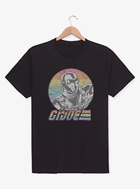 GI Joe Snake Eyes Rainbow Stripes T-Shirt