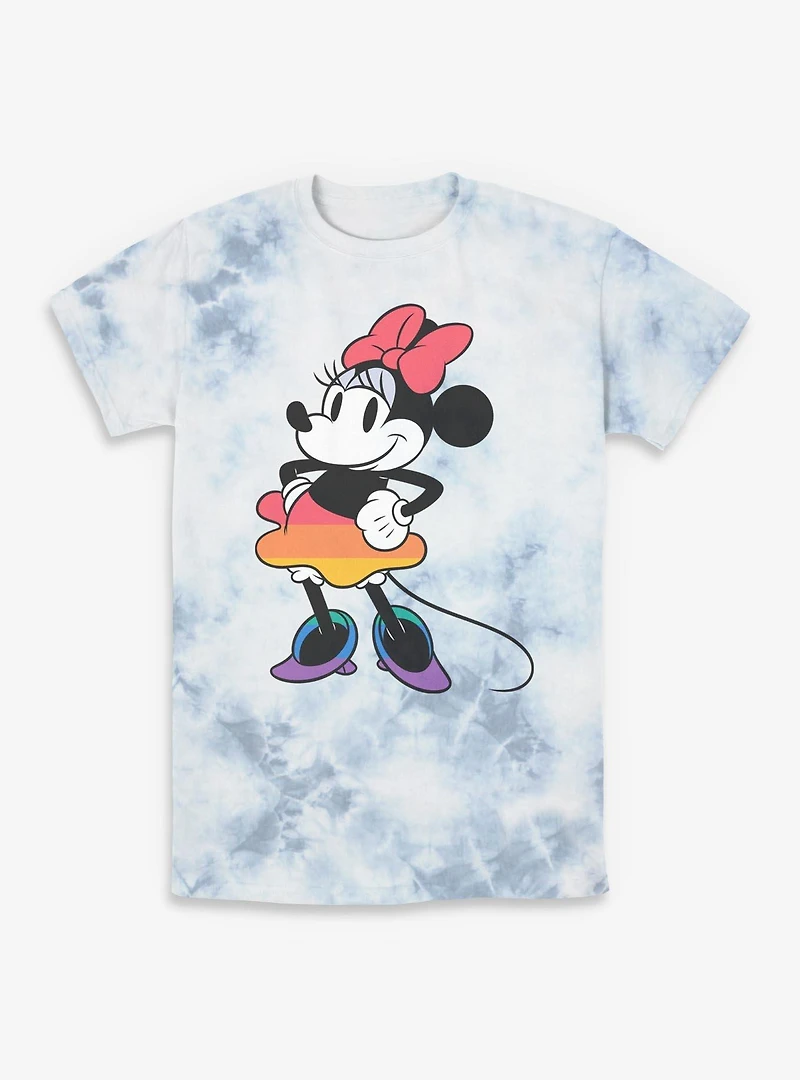 Disney Minnie Mouse Classic Proud Pose Tie-Dye T-Shirt