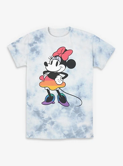 Disney Minnie Mouse Classic Proud Pose Tie-Dye T-Shirt