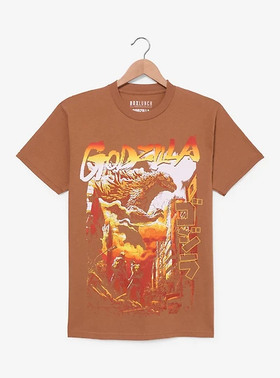 Godzilla King of the Monsters Tonal Scene T-Shirt - BoxLunch Exclusive