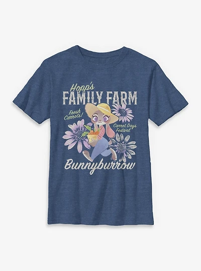 Disney Pixar Zootopia Family Farm Youth T-Shirt