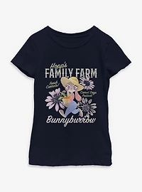 Disney Pixar Zootopia Family Farm Youth Girls T-Shirt
