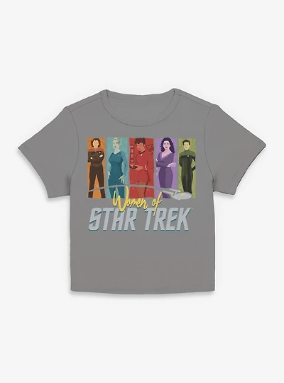 Star Trek Women Of Womens Baby Tee