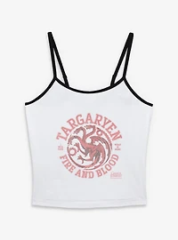 Game Of Thrones Collegiate Targaryen Womens Cami