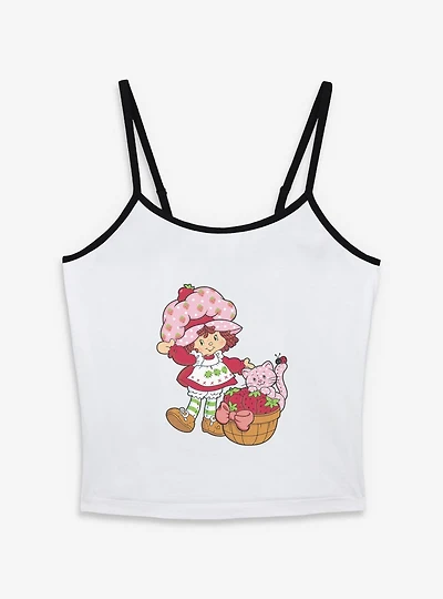 Strawberry Shortcake Custard Basket Womens Cami
