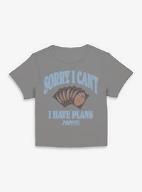Magic The Gathering I've Got Plans Womens Baby Tee