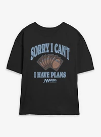 Magic The Gathering I've Got Plans Womens Skimmer Tee