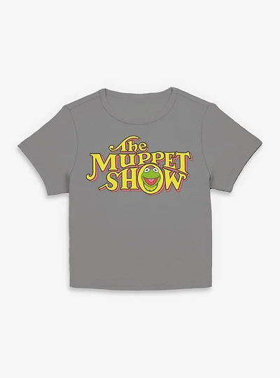 Disney The Muppet Show Simple Logo Womens Baby Tee