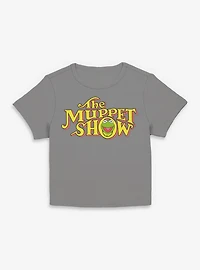 Disney The Muppet Show Simple Logo Womens Baby Tee