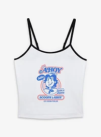 Stranger Things Retro Ahoy Badge Womens Cami