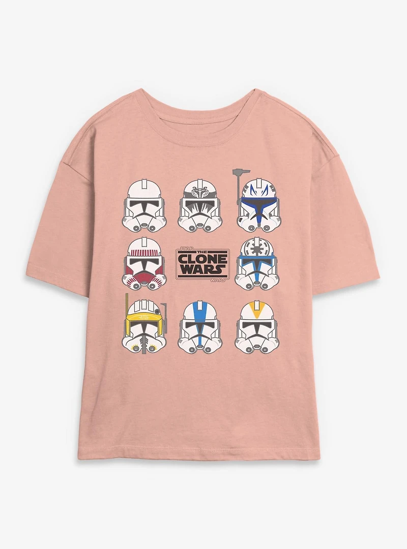 Disney Star Wars Clone 8 Womens Skimmer Tee