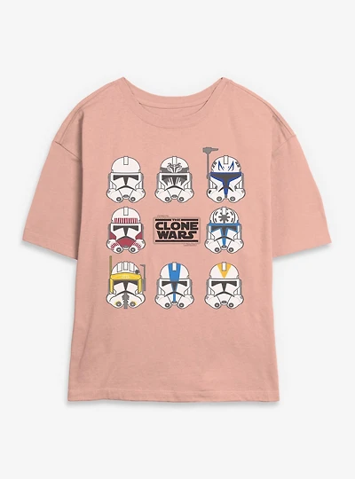 Disney Star Wars Clone 8 Womens Skimmer Tee