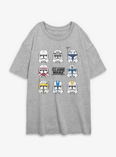 Disney Star Wars Clone 8 Womens Oversized T-Shirt