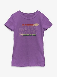 Disney Star Wars Retro Youth Girls T-Shirt