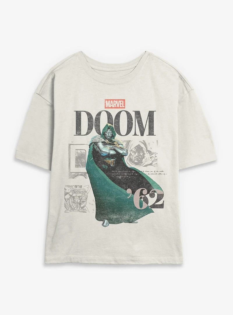 Marvel Doctor Doom Maximalist Womens Skimmer Tee