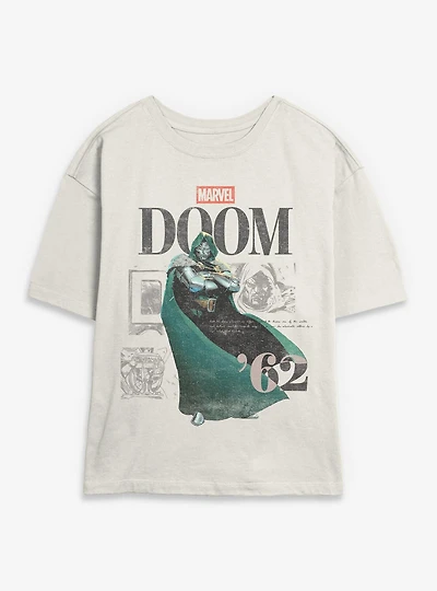 Marvel Doctor Doom Maximalist Womens Skimmer Tee