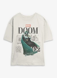 Marvel Doctor Doom Maximalist Womens Skimmer Tee