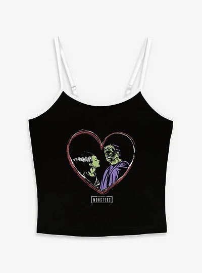Universal Monsters Frankenstein & Bride Of Love Womens Cami