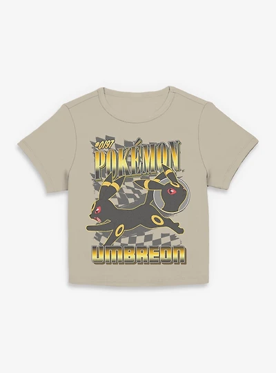 Pokemon Umbreon Check Womens Baby Tee