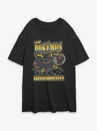 Pokemon Umbreon Check Womens Oversized T-Shirt