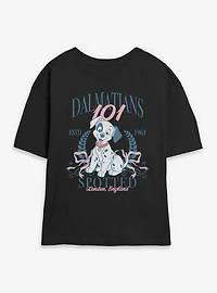 Disney 101 Dalmatians Puppy Prep Womens Skimmer Tee