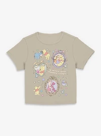 Disney Winnie The Pooh Friendship Collage Womens Baby Tee