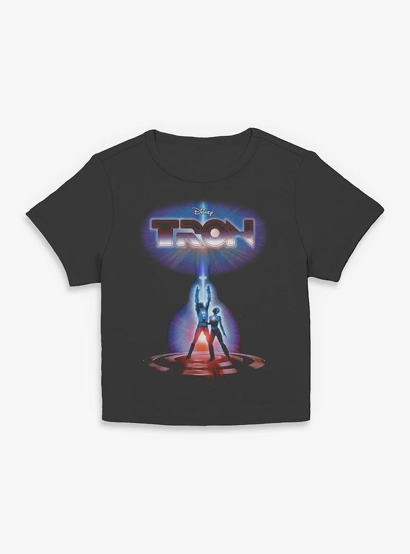 Tron Vintage Classic Womens Baby Tee