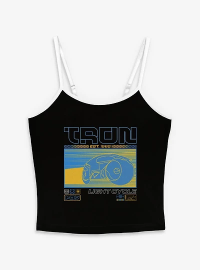 Tron Light Cycle Futuristic Womens Cami