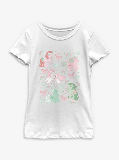 My Little Pony Cute Christmas Youth Girls T-Shirt