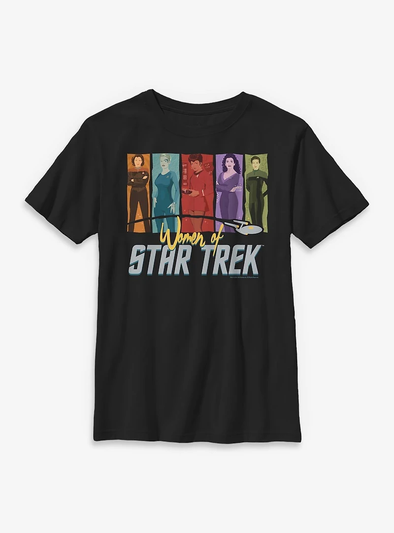Star Trek Women Of Youth T-Shirt