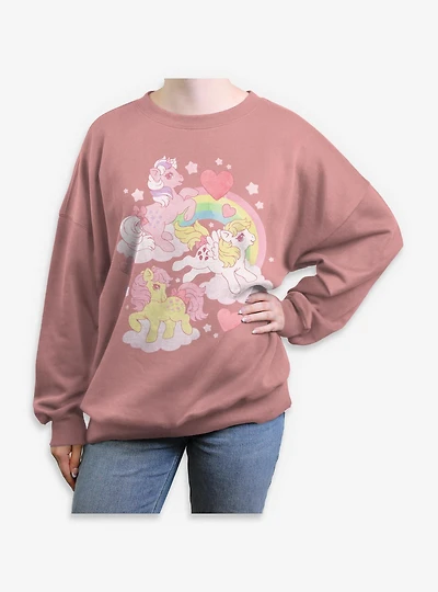 My Little Pony Luv Womens Oversized Sweatshirt