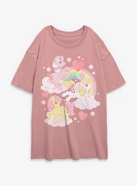 My Little Pony Luv Womens Oversized T-Shirt