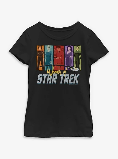 Star Trek Women Of Youth Girls T-Shirt