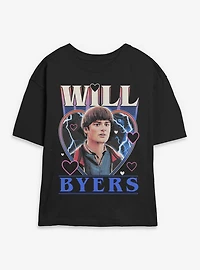 Stranger Things Willy Foreally Womens Skimmer Tee