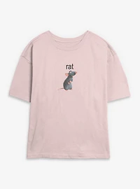 Disney Pixar Ratatouille Rat Womens Skimmer Tee