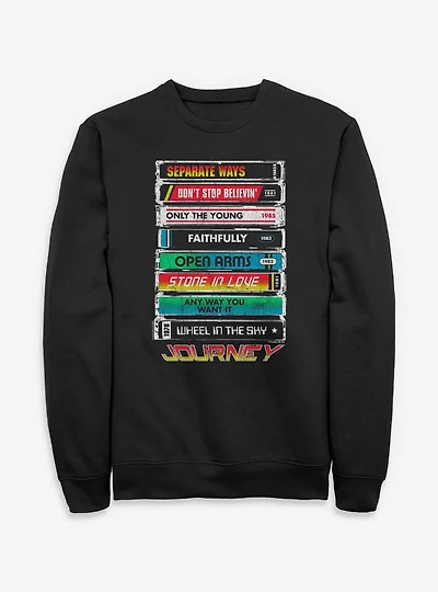 Journey Tape Deck Hits Sweatshirt