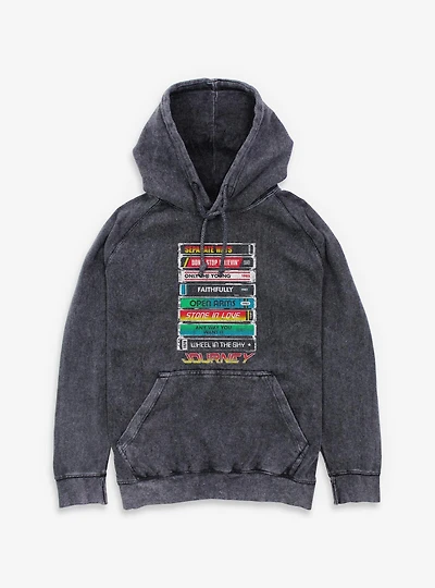Journey Tape Deck Hits Mineral Wash Hoodie