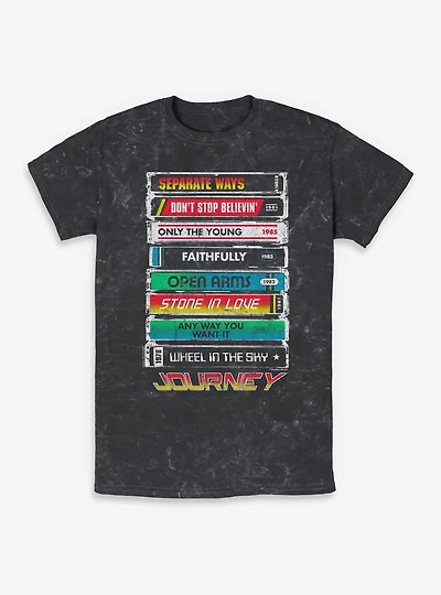 Journey Tape Deck Hits Mineral Wash T-Shirt